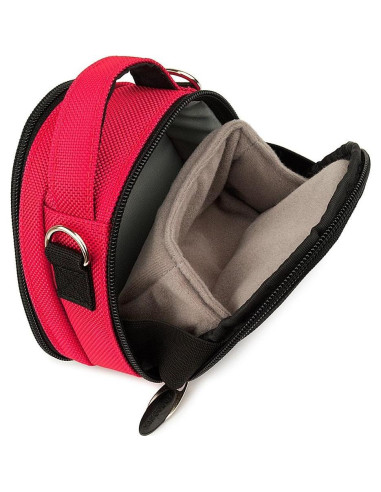 Bolsa de cámara Polaroid Cube+ Vangoddy Rosa Compacta