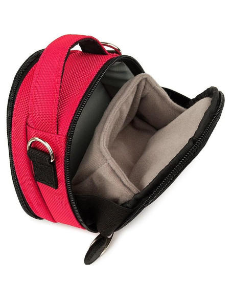 Bolsa de cámara Polaroid Cube+ Vangoddy Rosa Compacta