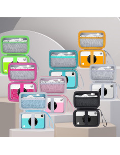 Funda Dura RIYADAone para Cámara Kodak Printomatic Blanca y Verde 2