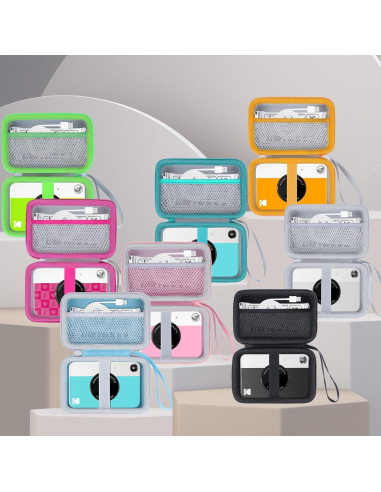 Funda Dura RIYADAone para Cámara Kodak Printomatic Blanca y Verde