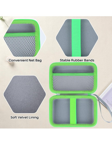 Funda Dura RIYADAone para Cámara Kodak Printomatic Blanca y Verde