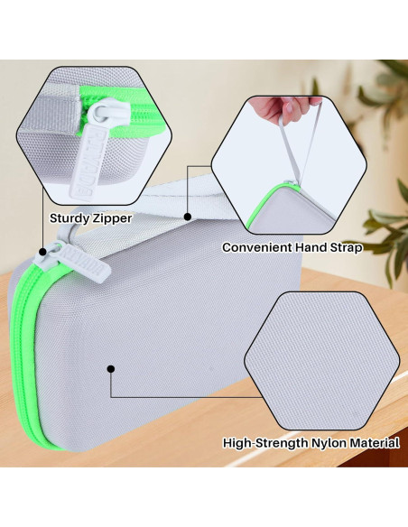 Funda Dura RIYADAone para Cámara Kodak Printomatic Blanca y Verde