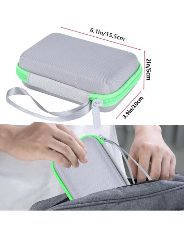 Funda Dura RIYADAone para Cámara Kodak Printomatic Blanca y Verde