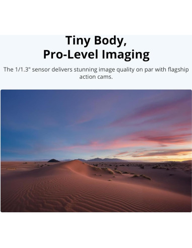 Cámara de Vlogging DJI Osmo Nano 4K 128GB - Sensor 1/1.3"