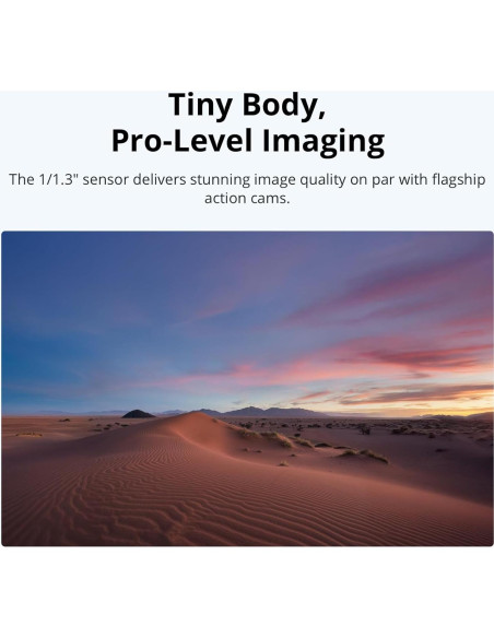 Cámara de Vlogging DJI Osmo Nano 4K 128GB - Sensor 1/1.3"