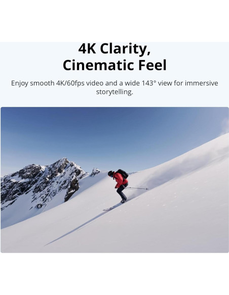 Cámara de Vlogging DJI Osmo Nano 4K 128GB - Sensor 1/1.3"