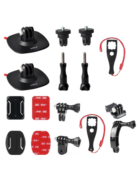 Conjunto de Montaje Vertical HSU para GoPro y Cámaras de Acción