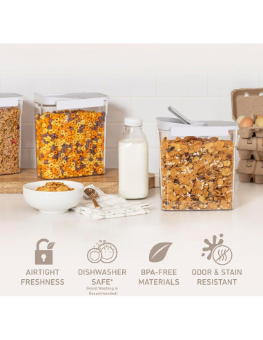 Contenedores de Cereal Herméticos Bentgo Pantry 6 Piezas