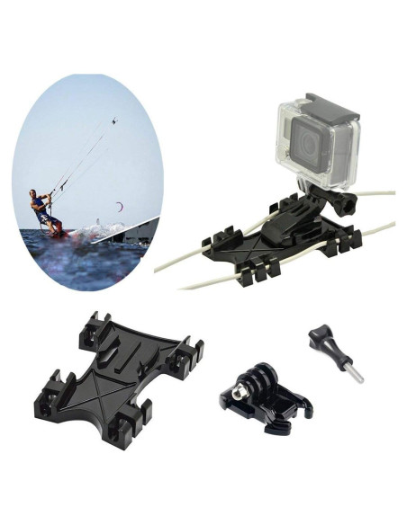 Soporte de Línea de Kitesurf Vcufflinks para GoPro y cámaras