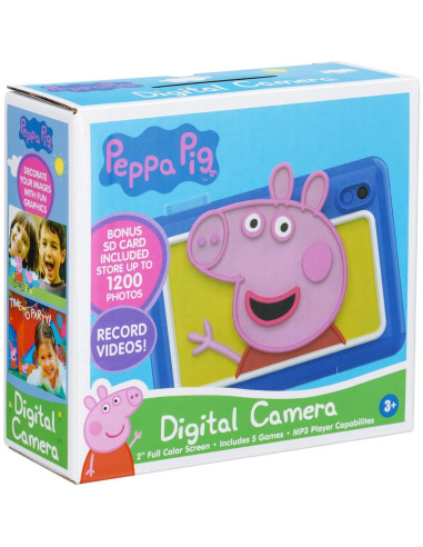 Cámara Digital para Niños eKids PE-533 Peppa Pig 5MP