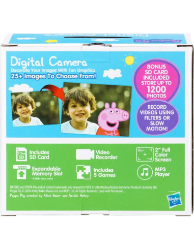 Cámara Digital para Niños eKids PE-533 Peppa Pig 5MP
