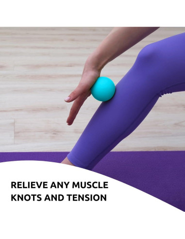 Pelotas de Masaje Lacrosse Quality Home Lifestyle 2 Pzas