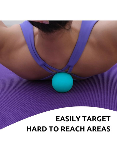 Pelotas de Masaje Lacrosse Quality Home Lifestyle 2 Pzas