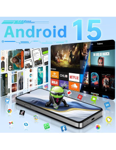 OUKITEL C60 Smartphone Android 15 10000mAh 16GB+128GB Rojo 2