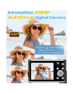 Cámara Digital 4K HICSHON DC306 48MP Autofocus Zoom 16X 2