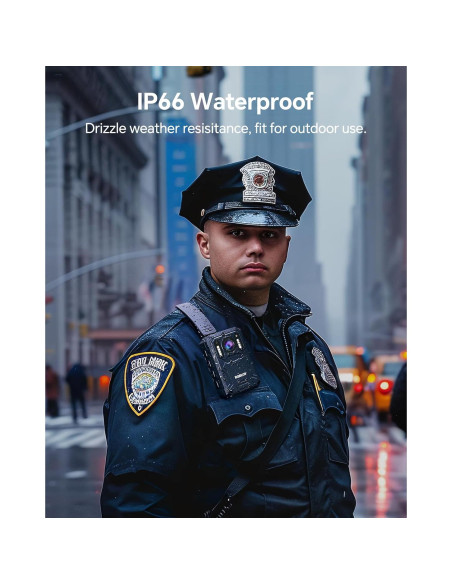 Cámara Corporal BOBLOV KJ23Pro 256GB con Visión Nocturna