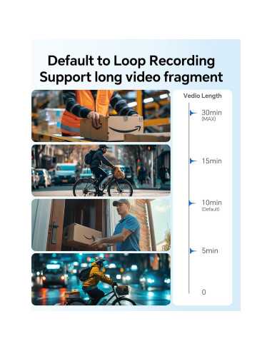 Cámara Corporal BOBLOV KJ23Pro 256GB con Visión Nocturna