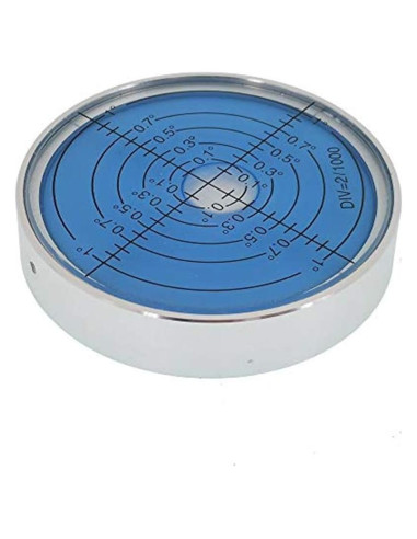 Nivel de Burbuja Horizontal XMLEI 60mm Aluminio Magnético