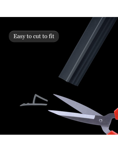 Tira de Sello Lateral Dalrun 254 cm para Puerta de Ducha Vidrio