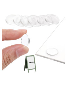 30 Almohadillas Antideslizantes de Vidrio EupHHonycs 1.5cm