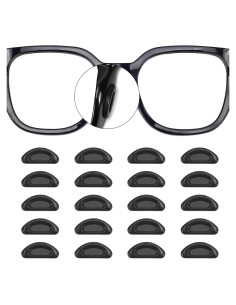 20 Pares Almohadillas de Nariz Silicona Antideslizantes YR