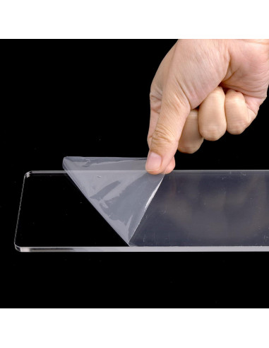 Estante Flotante para Zapatos Youeon - 8 Piezas Acrílico 20x7.6 cm