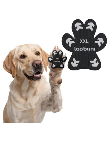 Protectores de patas de perro Loobani XXL - Almohadillas antideslizantes
