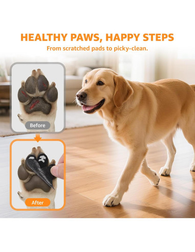 Protectores de patas de perro Loobani XXL - Almohadillas antideslizantes