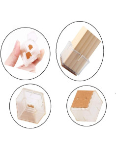Tapas de Silicona Antideslizantes para Patas de Sillas ONLYTU - 8 Piezas 2