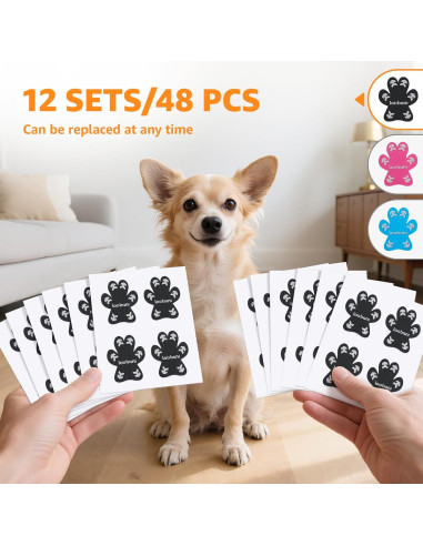 Protectores de patas de perro Loobani XXL - Almohadillas antideslizantes