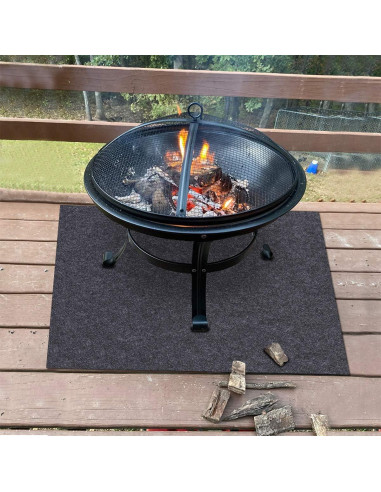 Alfombra para Fogata Meitola 91x91 cm Retardante al Calor