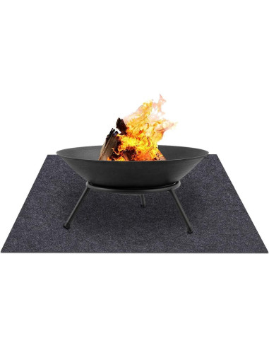 Alfombra para Fogata Meitola 91x91 cm Retardante al Calor