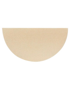 Alfombra Semicircular a Prueba de Fuego Woodeze 0.91x1.83m