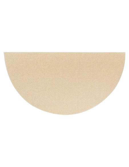 Alfombra Semicircular a Prueba de Fuego Woodeze 0.91x1.83m