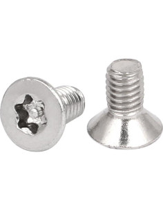 Tornillos Antirrobo Torx uxcell M3x6mm Acero Inoxidable 20pcs 2