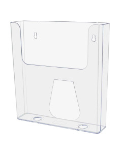 Soporte de Literatura Acrílico Transparente 4 Unidades 21.6x22.9 cm