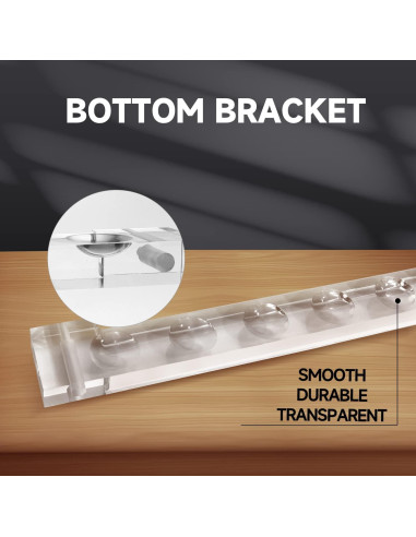 Soporte de Taco de Billar Montado en Pared GSE - 8 Tacos