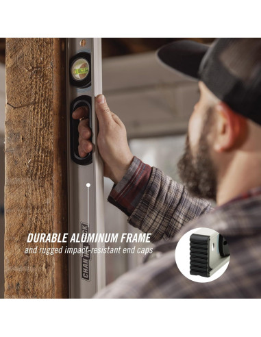 Nivel I-Beam 48" Channellock Aluminio Grado Profesional