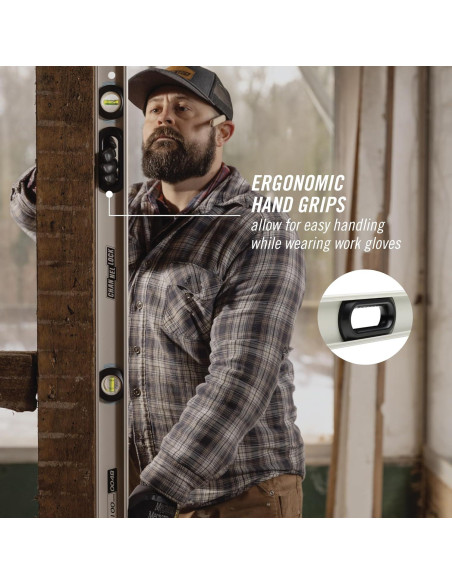 Nivel I-Beam 48" Channellock Aluminio Grado Profesional