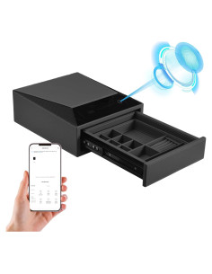 Caja Fuerte Biométrica VALINIRT con Teclado Digital 35x15x42cm