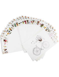 Kit de Quilling Woohome 48 Piezas con Plantillas y Herramientas 2