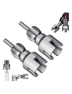 Kit de Herramienta de Roscado de Tuberías LIONICE 1/2 y 3/4