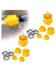 Kit de Roscador de Tubos PVC Daioai 3 Tamaños 1/2" 3/4" 1"