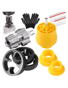 Kit de Roscado de Tuberías de PVC MIEUXLLEY con 3 Troqueles