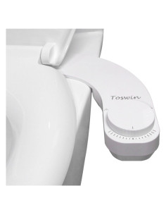 Bidet para zurdos Toswin con boquillas duales y presión ajustable