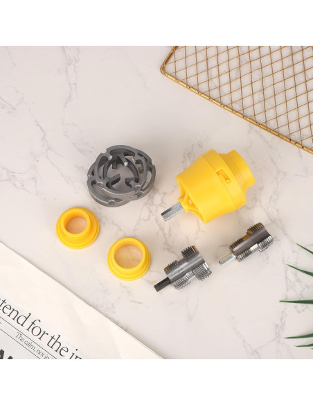 Kit de Roscadora de Tubo de PVC Lasuroa 9 Piezas para Taladro