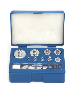 Kit de Pesas de Calibración Bekith 17 Pcs 10mg-100g Acero 2