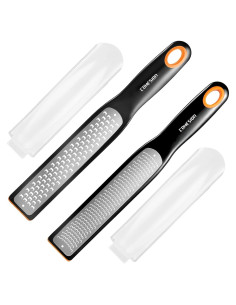 Juego de Rallador Cohesion de Acero Inoxidable - Fino y Grueso