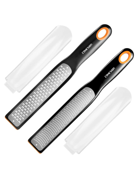 Juego de Rallador Cohesion de Acero Inoxidable - Fino y Grueso