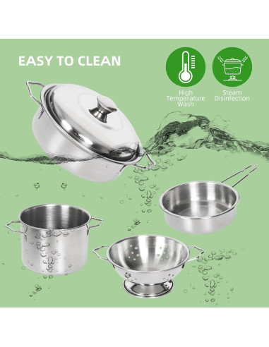 Juego de Cocina para Niños 37 Piezas Shimirth - Utensilios y Accesorios